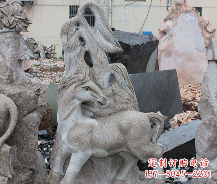 贵阳大理石动物雕塑丰富多彩的艺术品