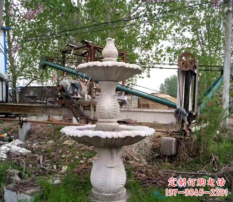 贵阳大理石多层喷泉石雕雕塑艺术的精美之作