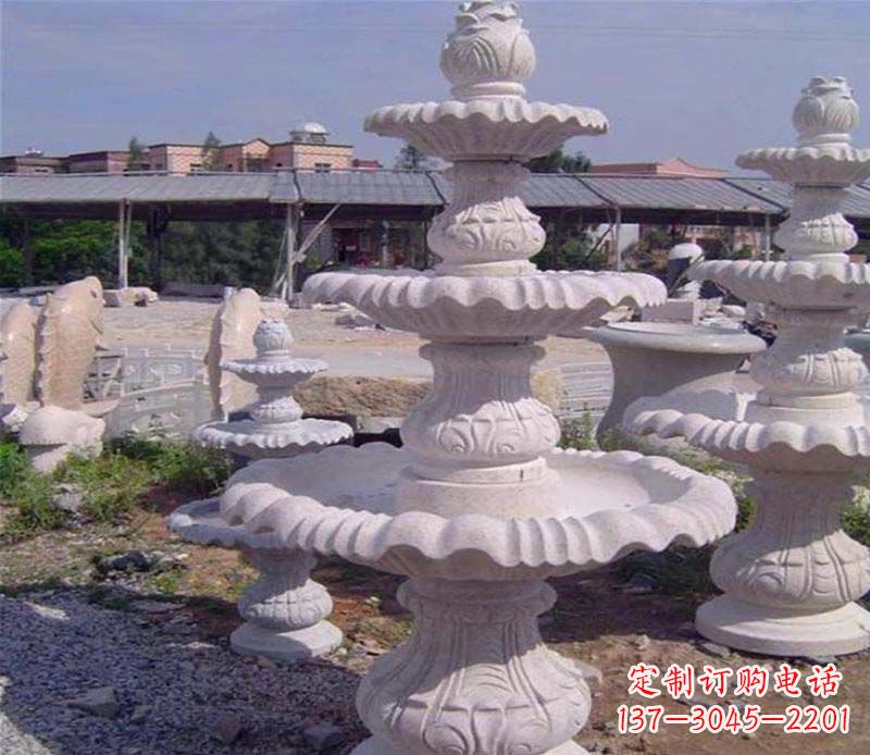 贵阳石雕喷泉展现精美的艺术灵感