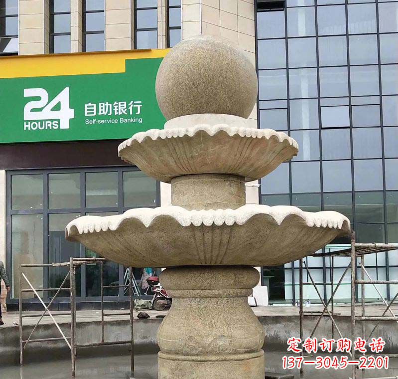 贵阳大理石风水球喷泉雕塑——振奋人心的艺术杰作