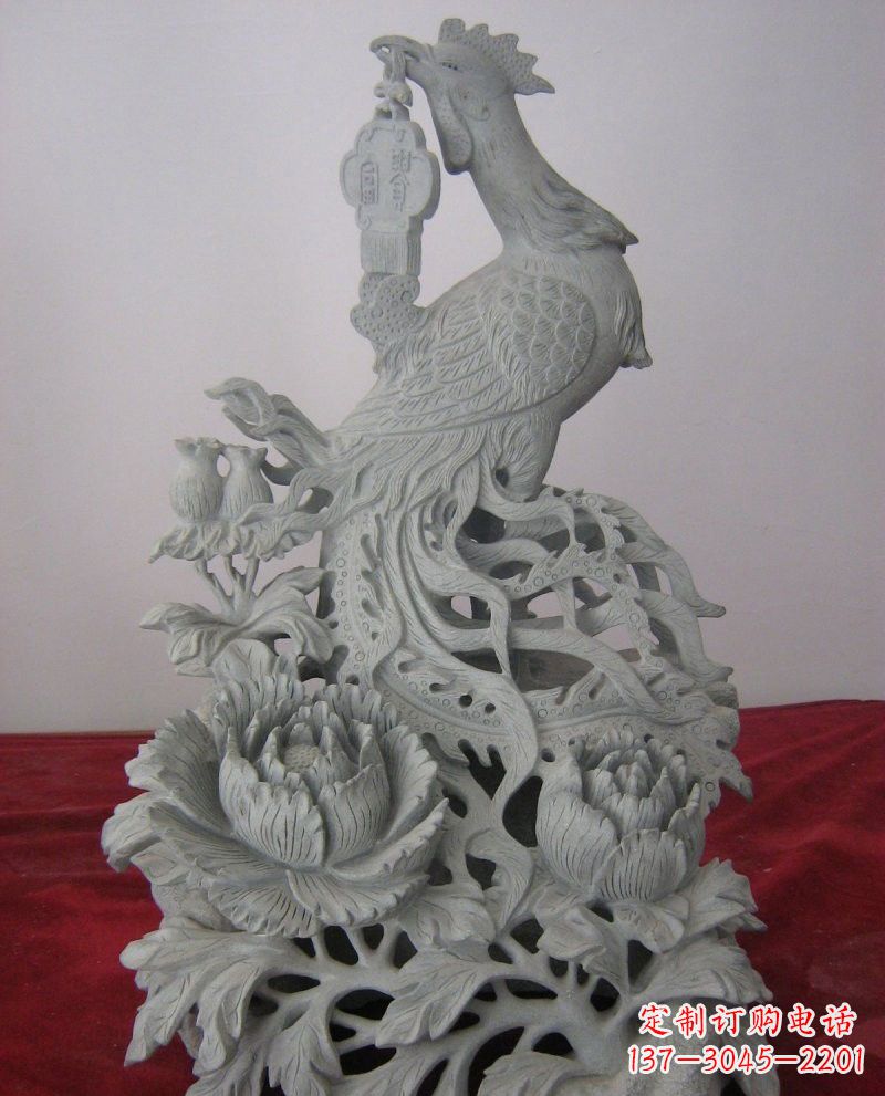 贵阳大理石凤凰雕塑——传承悠久文化精髓