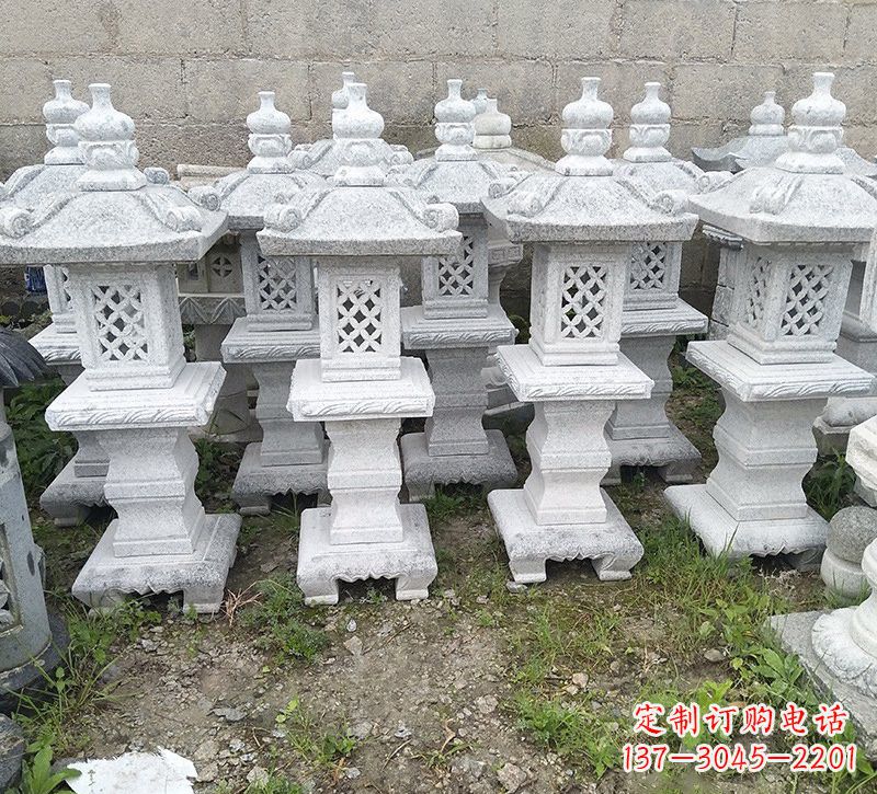 贵阳精美大理石石灯雕塑