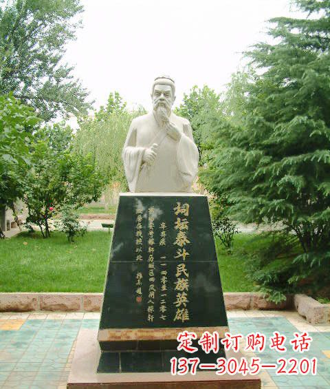 贵阳古代名人雕塑,荟萃中国文化