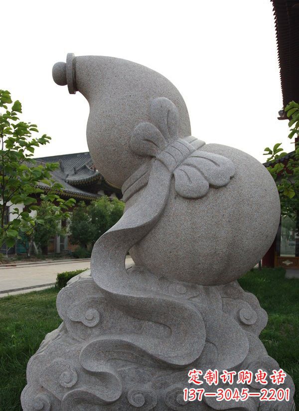 贵阳中领雕塑大理石葫芦雕塑构筑完美建筑