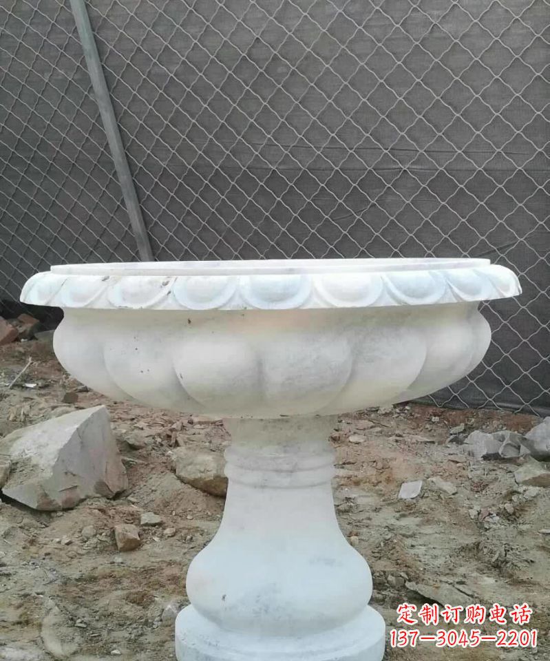 贵阳大理石花盆雕塑