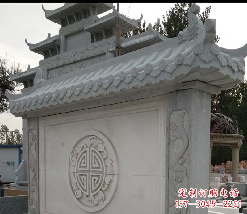 贵阳精美大理石影壁雕塑