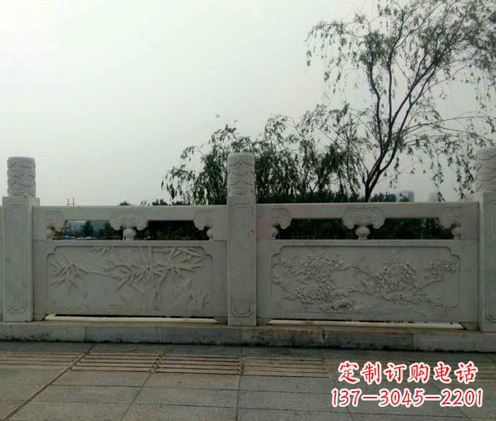 贵阳精美大理石栏板石雕