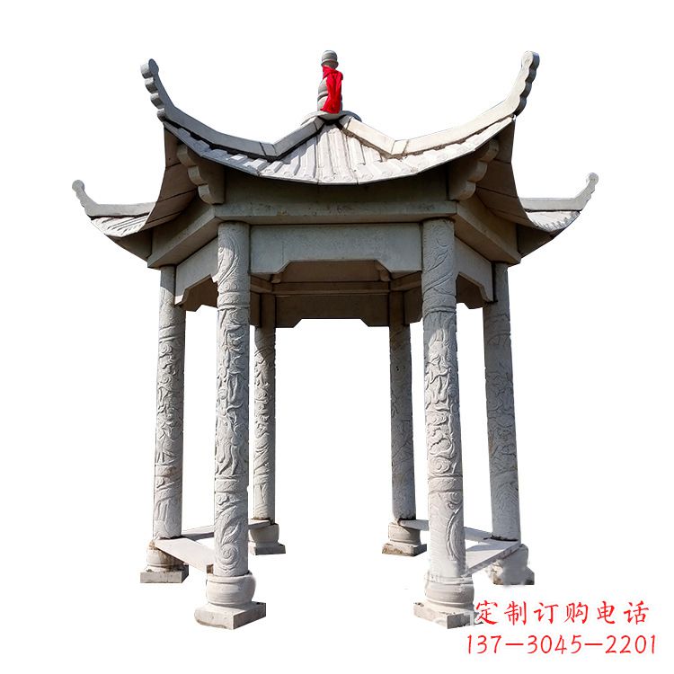 贵阳中领雕塑大理石凉亭雕塑