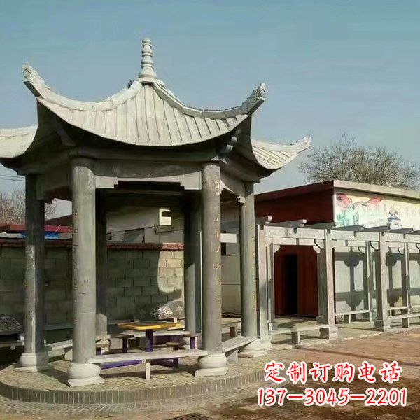 贵阳大理石凉亭庭院亭子