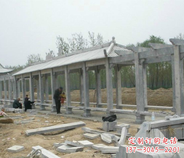 贵阳精美大理石凉亭雕塑