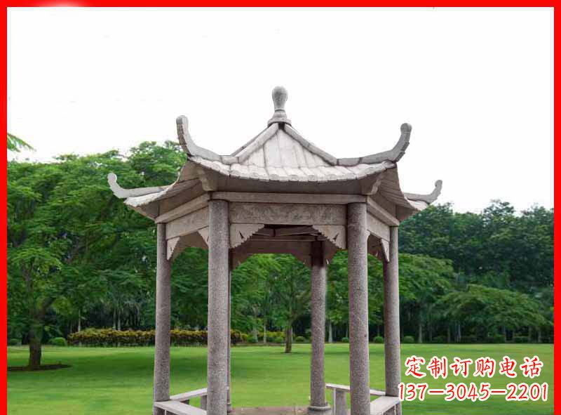 贵阳精致大理石凉亭雕塑