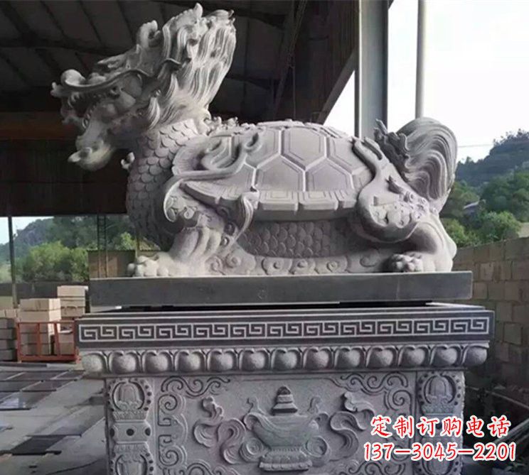 贵阳中领雕塑 | 手工制作大理石龙雕塑