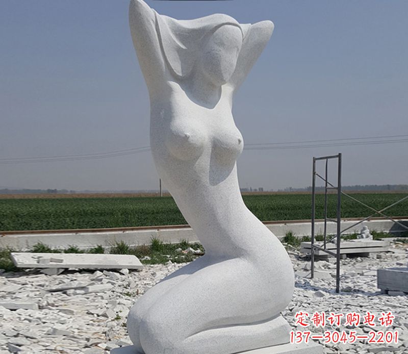 贵阳优雅大理石美女雕塑