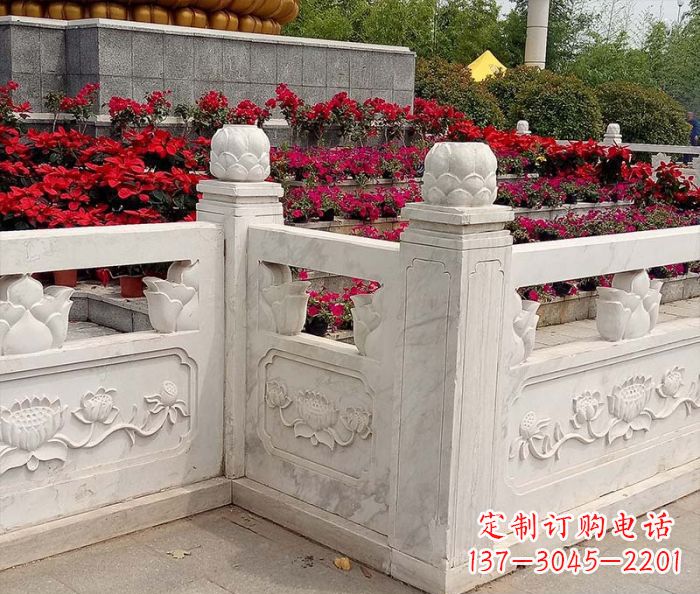 贵阳精美大理石旅游景区石雕栏板