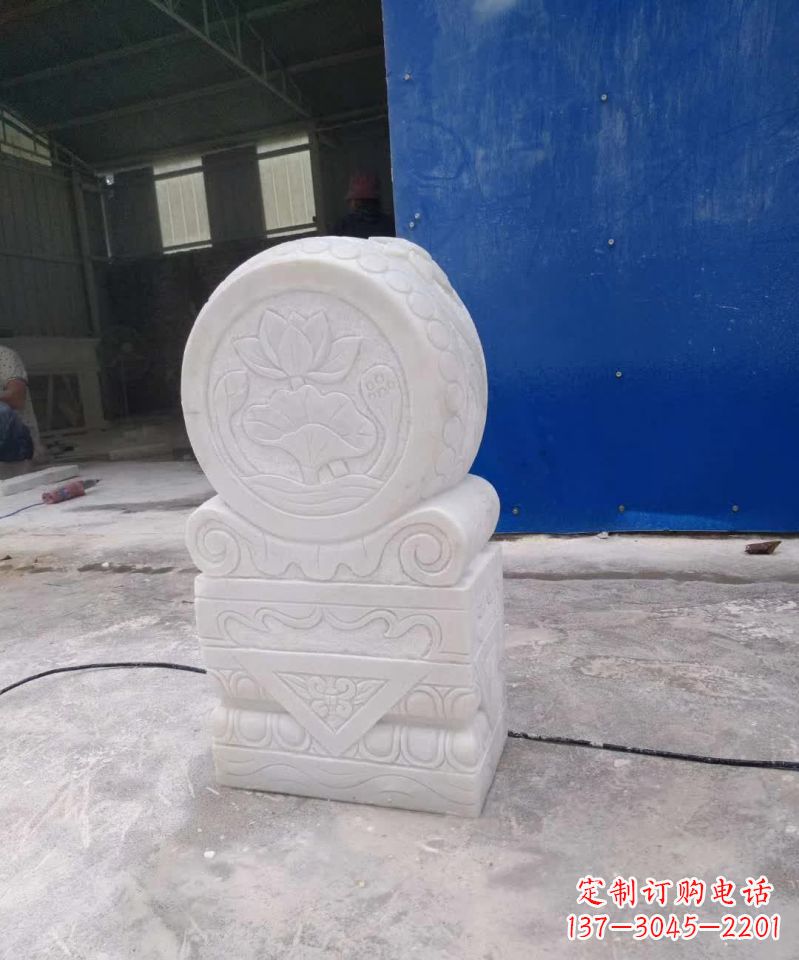 贵阳大理石门墩雕塑,精美而实用