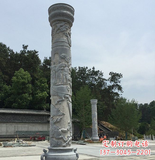 贵阳大理石盘龙柱