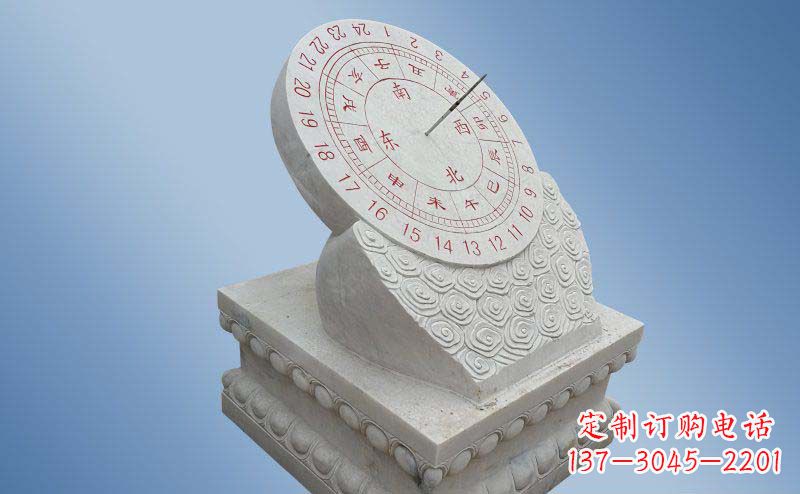 贵阳精致古典大理石日晷雕塑
