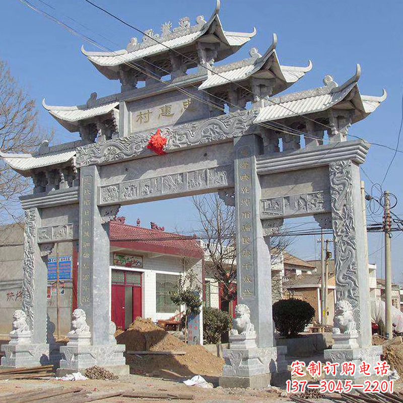 贵阳大理石牌坊石雕艺术