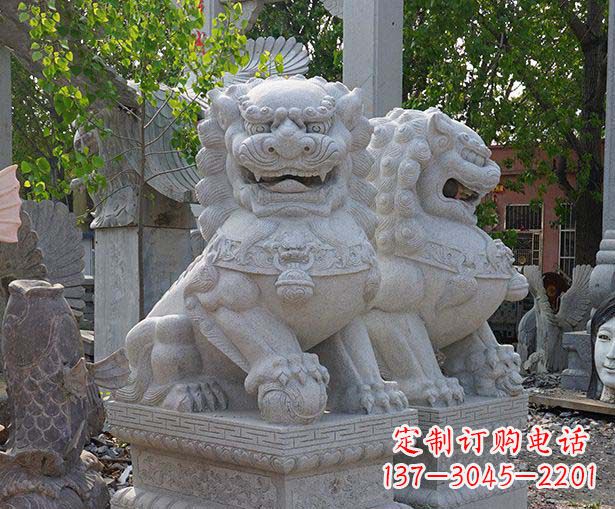 贵阳中领雕塑狮子雕塑定制