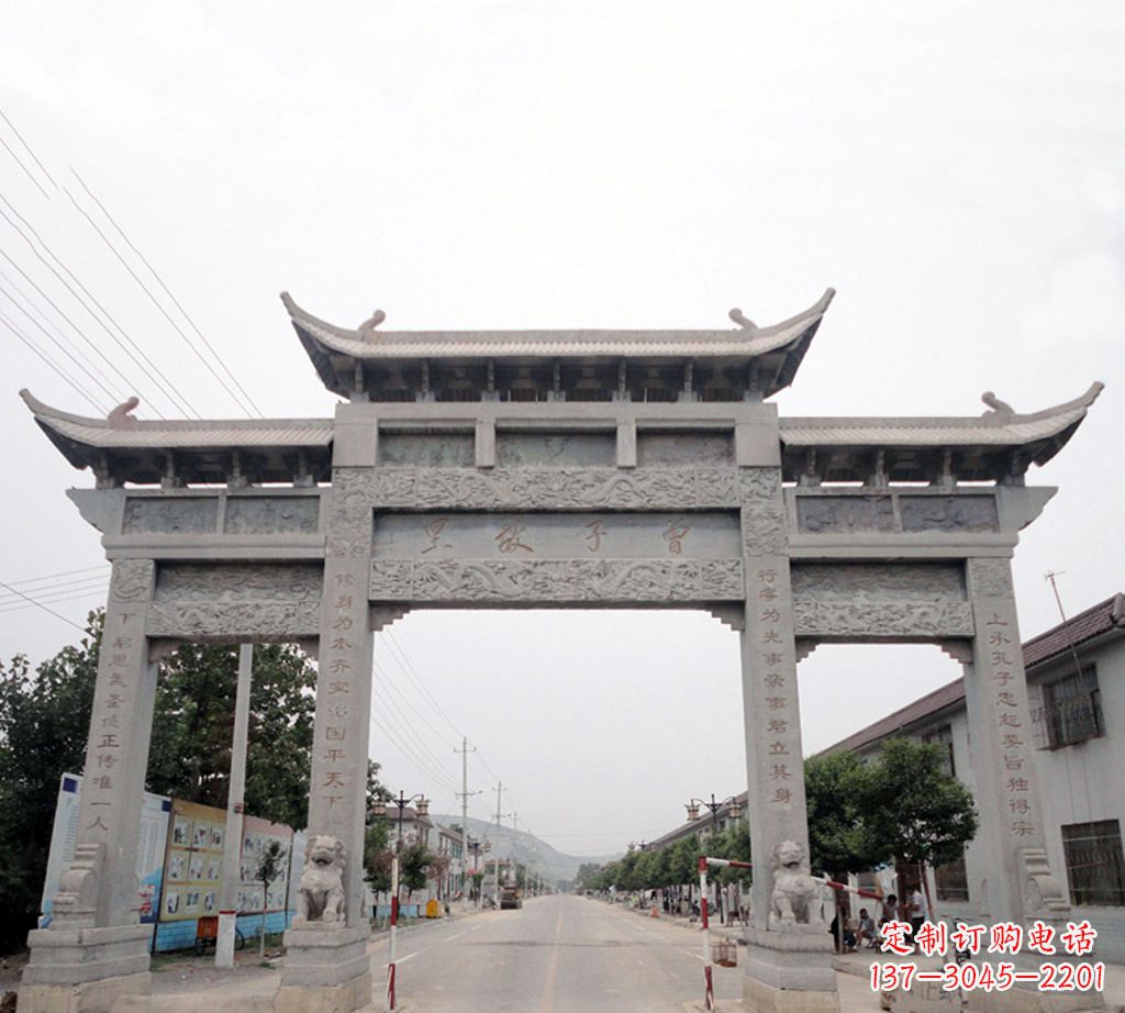 贵阳大石牌坊雕塑——精心打造的艺术品