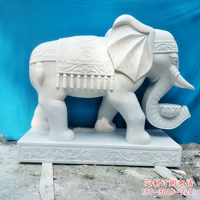 贵阳高雅大象石雕塑
