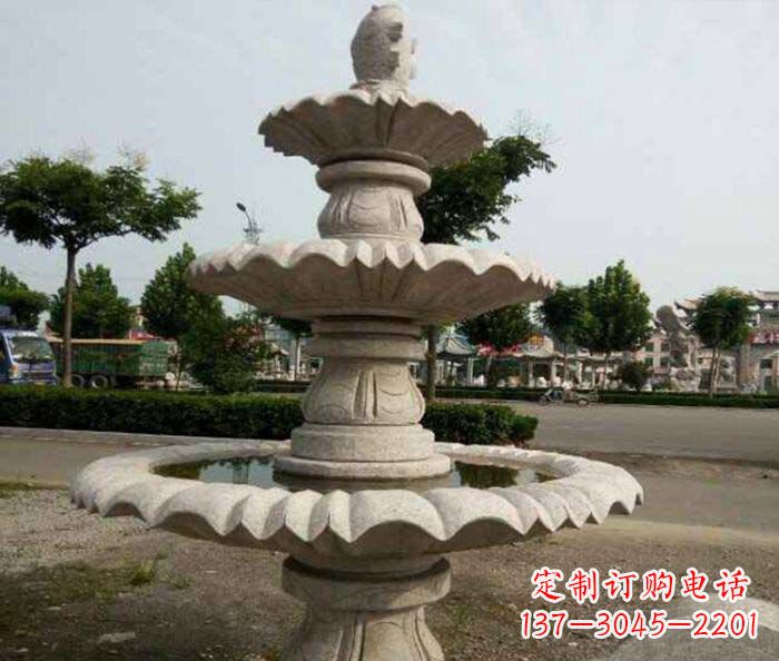贵阳大型多层喷泉石雕