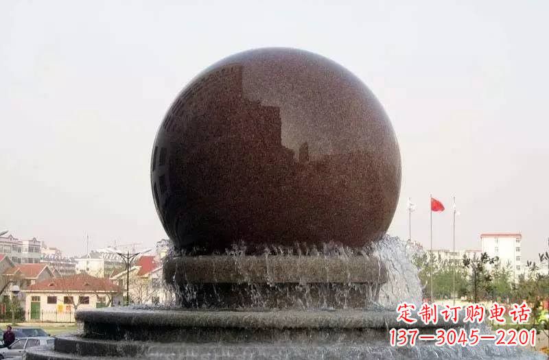贵阳大型风水球喷泉石雕