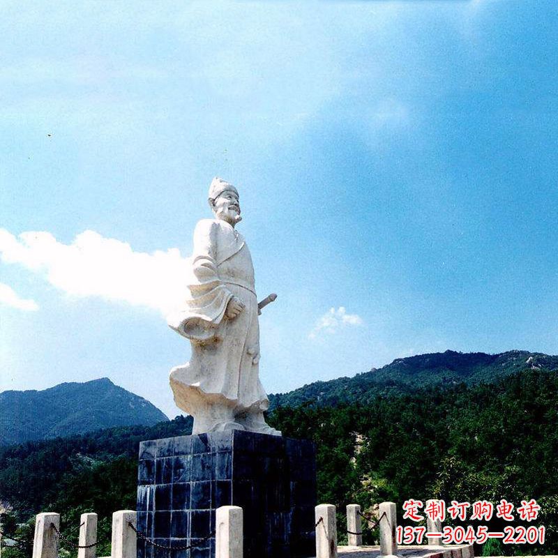 贵阳大型景区历史名人朱元璋石雕塑像