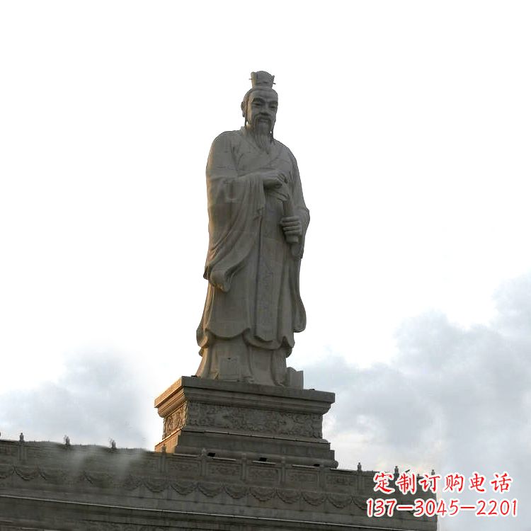 贵阳精美纯手工孟子雕塑,传承历史文化