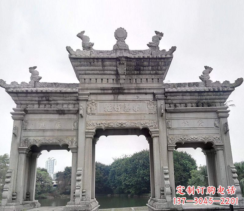 贵阳大型牌坊石雕