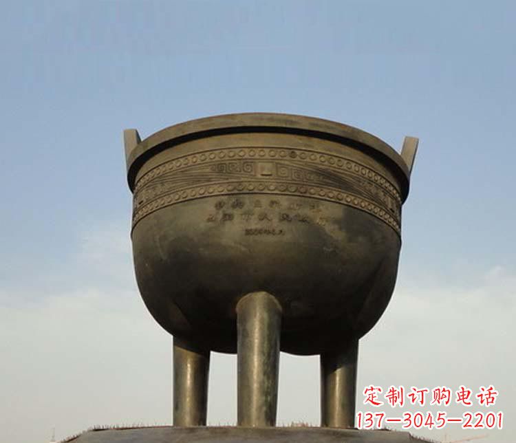 贵阳精美铜香炉雕塑