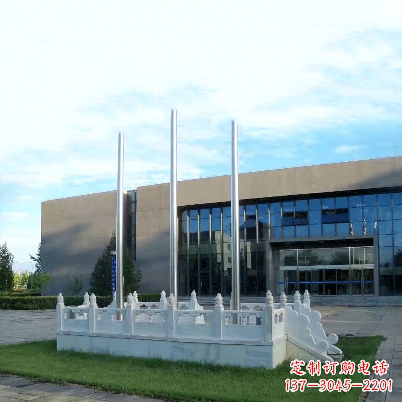 贵阳大型石雕广场升旗台