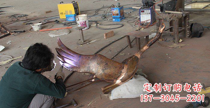 贵阳专业大雁铜雕制作