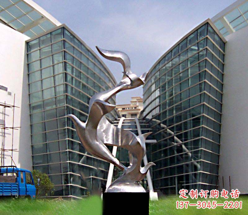 贵阳大雁不锈钢雕塑
