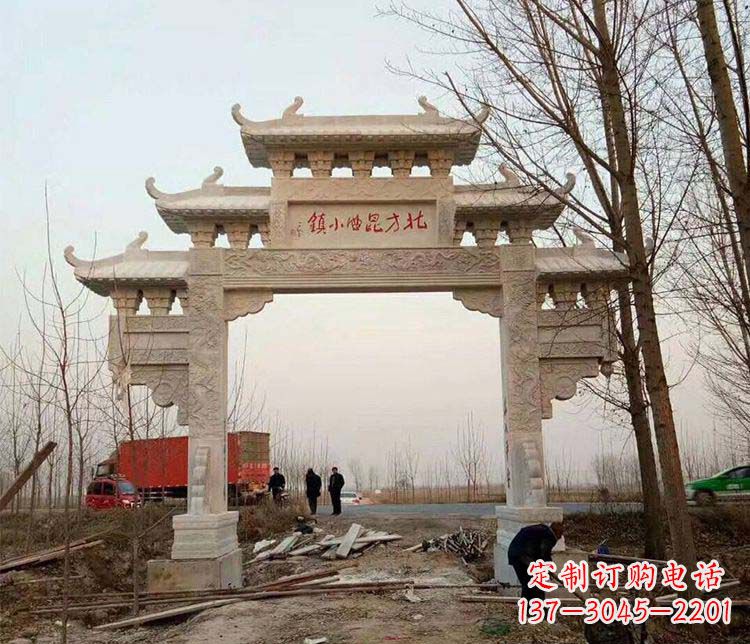 贵阳大理石牌坊石雕