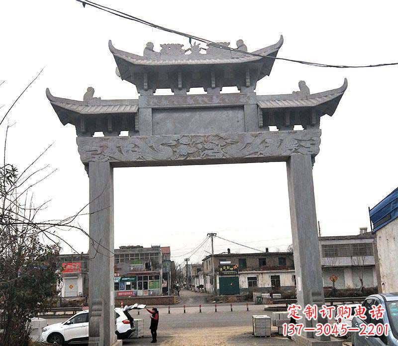 贵阳精美大理石牌坊石雕