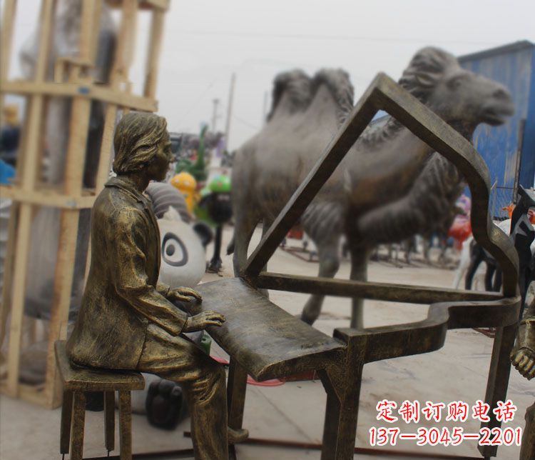 贵阳钢琴铜雕——表达艺术之美的完美融合