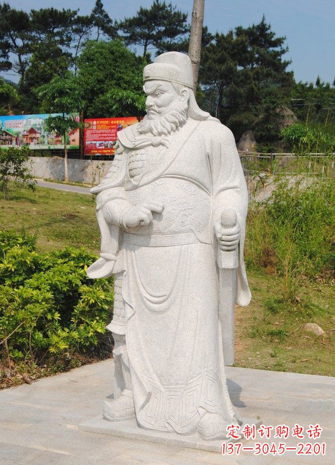 贵阳道教神像钟馗石雕