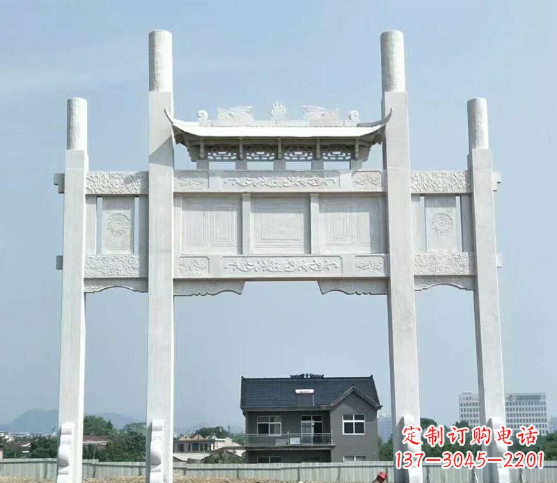 贵阳精美牌坊雕塑