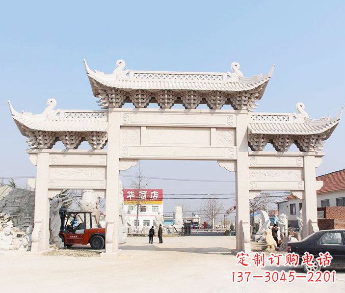 贵阳精美牌坊雕塑