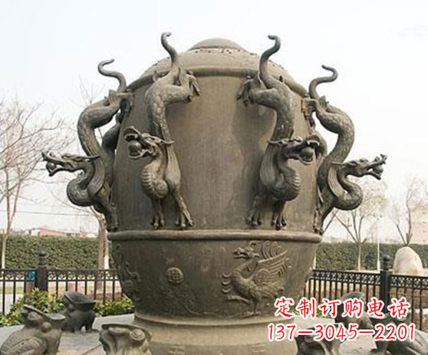 贵阳精美地动仪铜雕