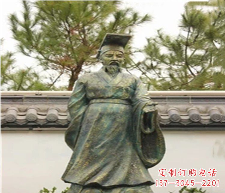 贵阳青铜雕刻汉武帝铜雕