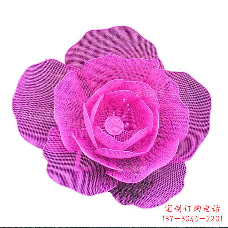 贵阳精美玫瑰金属雕塑