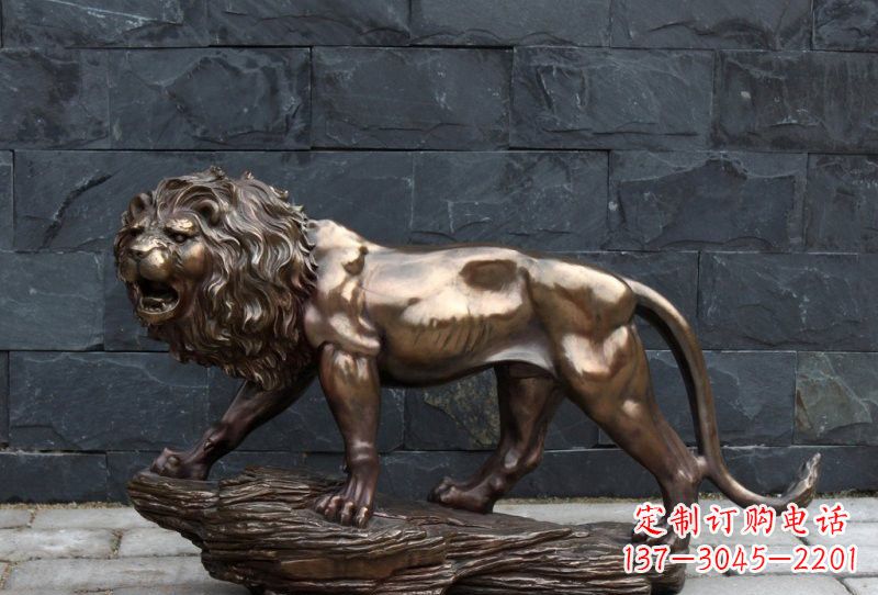 贵阳动物铜雕狮子