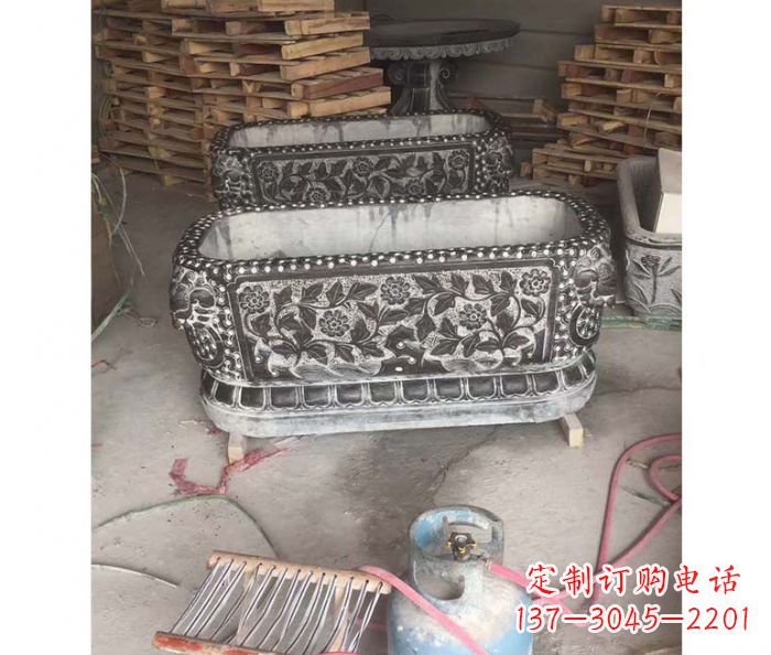 贵阳仿古石水缸雕塑