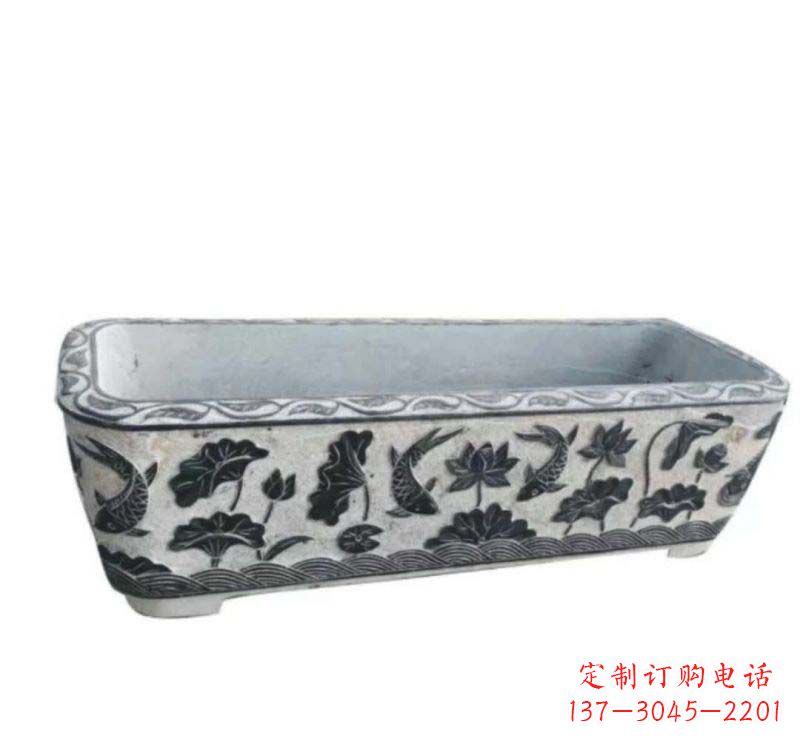 贵阳精美水缸石雕