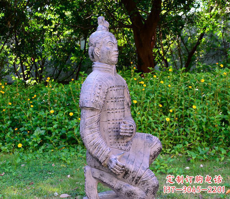 贵阳传统文化经典--仿古兵马俑雕塑