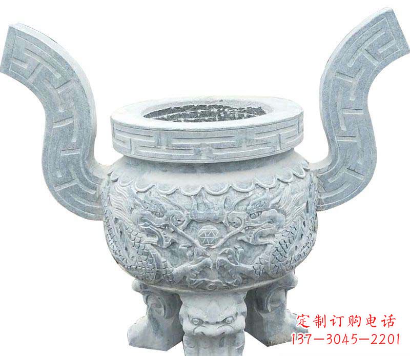 贵阳精美仿古香炉石雕