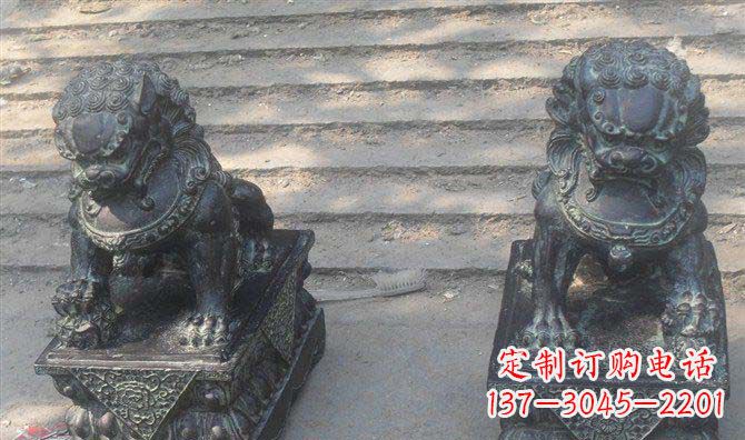 贵阳仿古狮子铜雕