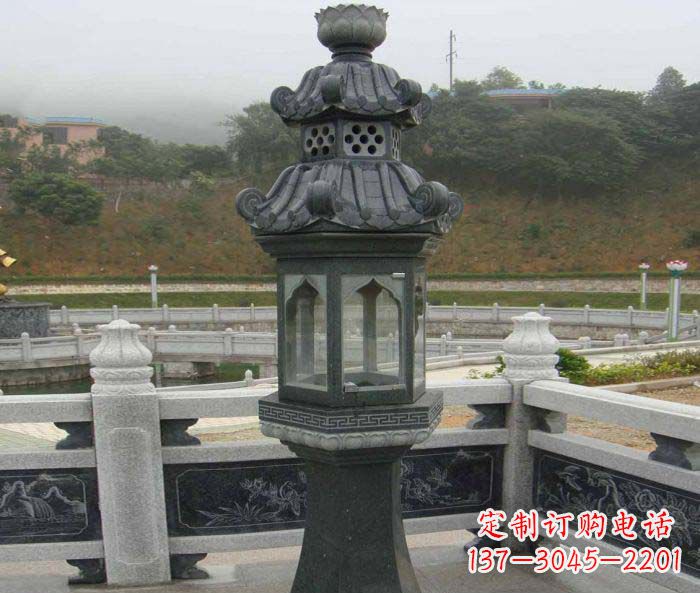 贵阳仿古石灯雕塑,点亮景观空间